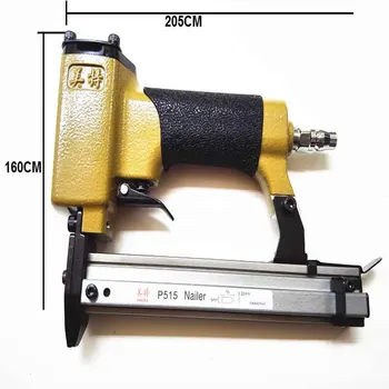 Capsatorului Pneumatic Pistol Aer discontinue pin Capsator Pistol de Cuie, Unelte pentru rama foto teo P515 Pentru lemn cu 500 de cuie 