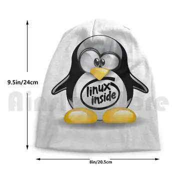 Linux În Interiorul Pinguin Logo-Ul Căciuli Pulover Capac Confortabil Pinguin Linux Tocilar Tocilar Tocilar Linux Linux Pinguin Linux 