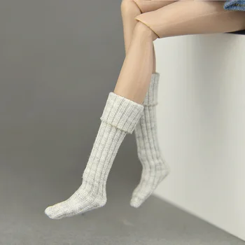 1/6 BJD Accesorii Bumbac Genunchi Ridicat Papusa Șosete pentru Barbie Încălzit de Picior Ciorapi Ciorapi pentru Blythe pentru Copii Păpuși Jucării DIY Cadouri 