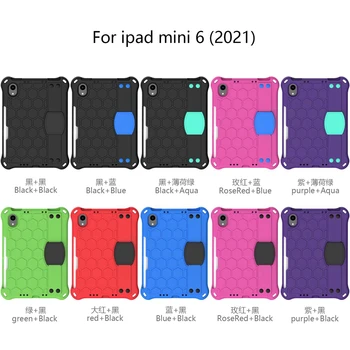 Pentru Apple iPad Mini 6 Mini6 6 Gen 8.3 inch 2021 Caz de Spumă EVA Copiii în Siguranță la Șocuri Umăr Curea de Mână Stand husa pentru Tableta 