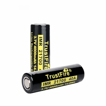 Acumulator TrustFire 4000mAh IMR 21700 Baterie Li-ion de Mare Scurgere de 40A pentru Lanterna LED-uri difuzoare Jucării Reîncărcabilă Litiu Baterii 