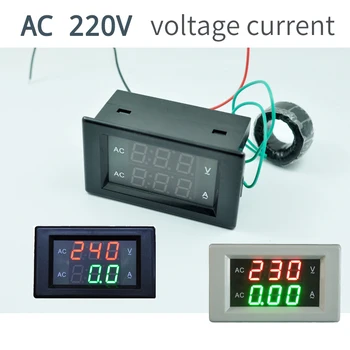 AC 60-300V 50A Ampermetru Voltmetru Digital cu LED Amp Volt-Metru Dual Display LCD Amperi Tensiune Volt Amp Metru Ampermetru 