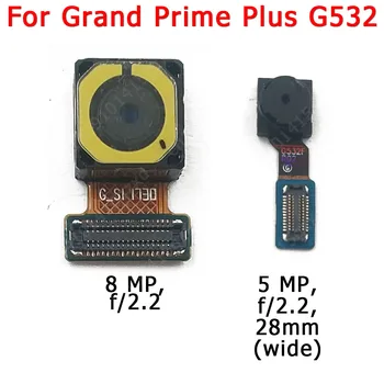 Originale Fata-Spate, Camera Din Spate Pentru Samsung Galaxy Grand Prime Plus G532 Principale Cu Care Se Confruntă Camera Module Flex Înlocuire Piese De Schimb 