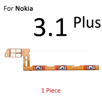 Puterea PE OFF Comutator Mut Cheie de Control Butonul de Volum Cablu Flex Pentru Nokia 5.1 3.1 Plus 2 2.1 2.2 3 3.2 4.2 5 Înlocuire 