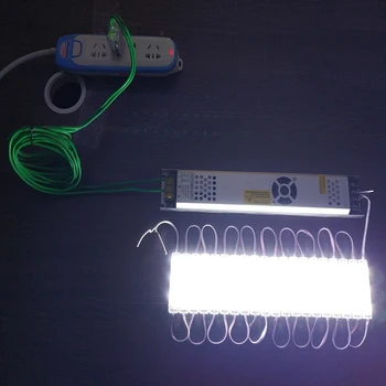 Modul LED 3030 lumina de Fundal Lumina de injecție Impermeabil Publicitate Magazin de Design Banner Module LED IP67 1.5 W DC12V 20BUC/LOT 