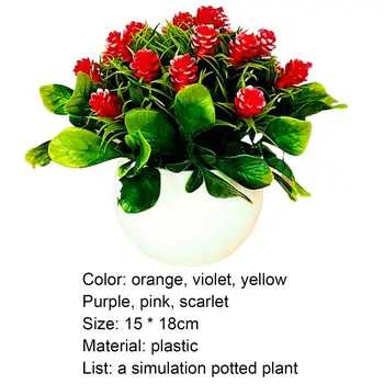 1 Set Artificiale Bonsai Non-decolorare Practice Plastic Durabil Practice de Simulare Con de Pin, Plante Decor Acasă 