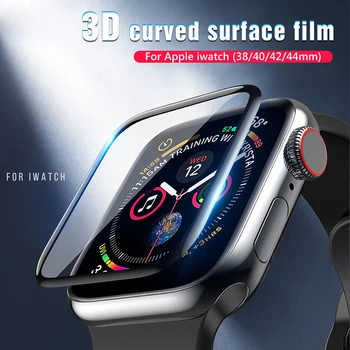 Potrivit pentru Apple Watch Ecran Protector 38mm 40mm 44mm 42mm HD rezistent la apa de Ecran Protector pentru Apple iwatch 6 5 4 3 2 1 SE 