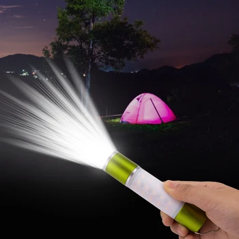 USB Reîncărcabilă Lanterna LED-uri Impermeabil cu Zoom Lanterna LED-uri Lumina de Urgență în aer liber Camping Cort Lampă Portabilă Felinar Agățat 