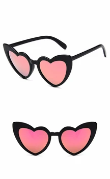 Soare ochelari de soare pentru femei ochelari de soare în formă de Inimă de Culoare cadru-O varietate de opțiuni de Călătorie esențiale ochelari de soare UV400 