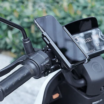 Universal Motociclete Biciclete Suport de Telefon Suport Anti-alunecare Bicicleta cu suport pentru Telefon Clip pentru iPhone Samsung Smartphone-uri Xiaomi
