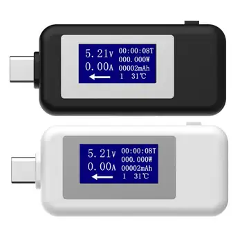 Tip c Multi-funcție USB Tester Încărcător Detector DC Ampermetru Voltmetru Digital Tensiunea de Metri 