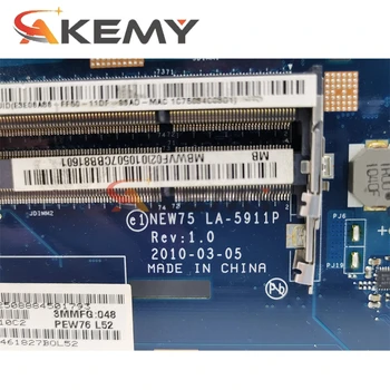AkemyLaptop placa de baza Pentru ACER Aspire 5552 Placa de baza MBR430200 NEW75 LA-5911P 216-0772000 