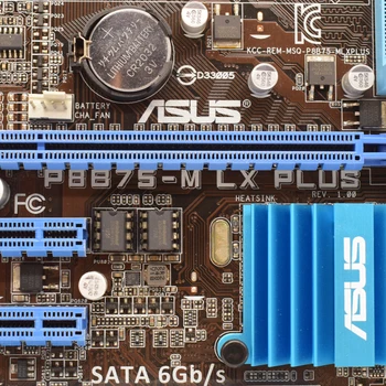 ASUS P8B75-M LX PLUS Placa de baza LGA 1155 DDR3 Placa de baza Intel B75 16GB PCI-E 3.0, SATA III USB3.0 Micro ATX Pentru Core i3-3210 