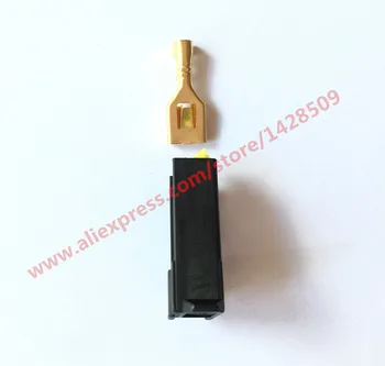 5 Seturi 1 Pin/De Sex Feminin Auto Corn Difuzor Conector De Cablu Plug Pentru Toyota 178471-2 