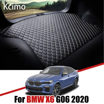 Kcimo Piele Portbagaj Covorase pentru BMW X6 G06 2020 2021 Accesorii de Marfă din Spate Linie de Boot Tava Pad Auto Covor Podea Mat 