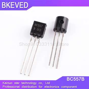 100BUC BC557B SĂ-92 BC557 TO92 557B noi triodă tranzistor 