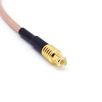RF coaxial cablu coaxial F de sex feminin pentru a MCX masculin RG316 15CM Antena Extender Cablu Adaptor Jumper pentru DST 