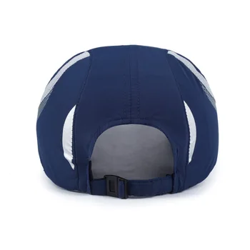 Kagenmo 2018 Culoare Solidă Șapcă De Baseball Marime S M L Palarie De Soare Din Bumbac Subtire Quick Dry Run Hat Ochiurilor De Plasă Respirabil Sunbonnet