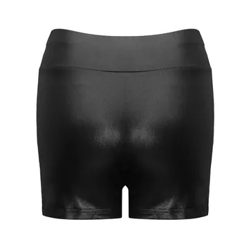 Vara Femei Casual Mini pantaloni Scurți Negru Respirabil PU Piele pantaloni Scurți de Moda Sexy Femei din Partid pantaloni Scurți 
