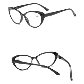 Ultra-light ochi de pisica pentru femei ochelari de citit bărbați hipermetropie ochelari de calculator prezbiopie dioptrie +1.0+1.5+2.0+2.5+3.0+3.5+4.0 