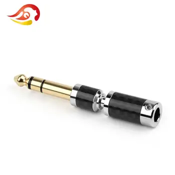 QYFANG 6.35 mm și 6,35 mm Male Plug 3.5 mm Conector de sex Feminin Amplificator pentru Căști Audio Adaptor Microfon AUX 6.3 3.5 mm Converter 