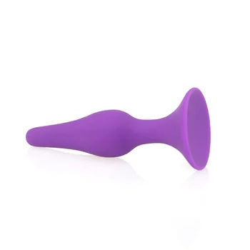 S/M/L/XL din Silicon Confortabil, Anal Plug ventuza Margele Butt Plug Anus Dilatator Nici Vibratoare Jucarii Sexuale pentru Barbati Femei Jocuri pentru Adulți 
