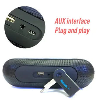Compatibil Bluetooth Transmițător Receptor Audio Mini Stereo AUX USB Jack de 3,5 mm Pentru TV PC-ul pentru Căști Car Kit Adaptor Wireless 
