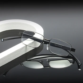 Elbru Moda Gât Agățat Cu Magnet Ochelari De Citit Portabil Cadru Metalic Presbyopic Ochelari De Vedere Femei, Bărbați Ochelari De Antifatigue 