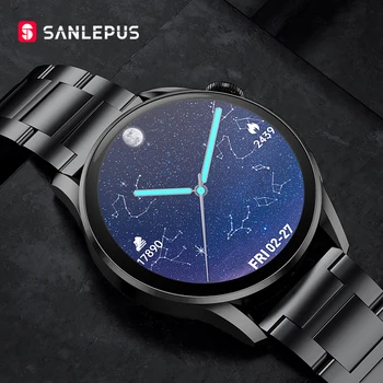 SANLEPUS 2021 NOUĂ Încărcare Wireless Smart Watch Femei Bărbați Smartwatch Fitness Brățară IP68 rezistent la apa Pentru Android, Apple, Huawei 