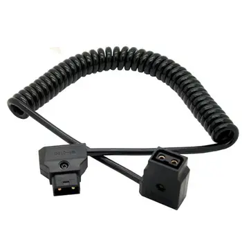 Spiralat D-ROBINET DTAP Cablu pentru DSLR Rig Anton cablul de la baterie,D-robinet de sex Masculin-feminin cablu 