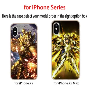 Noul Silicon Moale Coajă de Telefon Caz pentru iPhone 13 12 11 Pro X XS Max XR 8 7 6 Plus SE 2020 Coque anime Japonez Saint Seiya 
