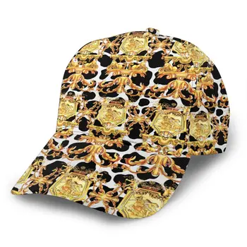 NOISYDESIGNS 2021 Creative Euporean Model Flori de Aur Șapcă de Baseball Personalitate Hip Hop Capace de Moda Pălărie de recreere în aer Liber Pălărie 