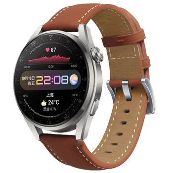 Noi 22mm Piele Moale de Eliberare Rapidă Watchband Pentru Huawei Watch GT GT2 Gt2 pro 46mm Inteligent Înlocuire Curea Easyfit Trupa Brățară 