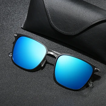 DS Designer de Brand Retro HD Polarizat ochelari de Soare Metal Cadru Pătrat Ochelari de Soare Ochelari de Conducere a Aviației ochelari de Soare Oculos De Sol 