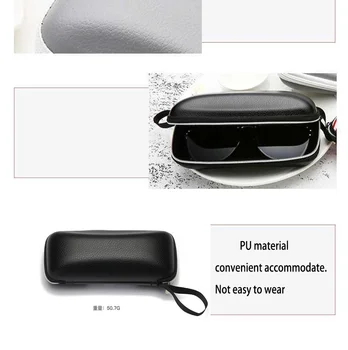 Pentru Aripa HONDA Goldwing 1800 GL1800 2010-2022 Personalizate model negru din piele ochelari de soare ochelari Cutie caz de imprimare logo-ul
