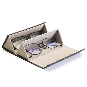 Multi-compartiment Ochelari Cutie de Depozitare Portabil de Mare capacitate de Călătorie Cutie Cutie ochelari de Soare Ochelari Miopie Sac 