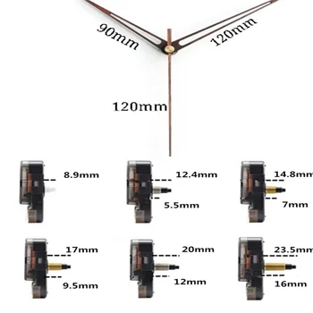 Ceas ticăie Mișcare Mecanismul de Înlocuire Baterii Ceas pentru DIY Cuarț Ceas de Perete de Reparare Accesorii 