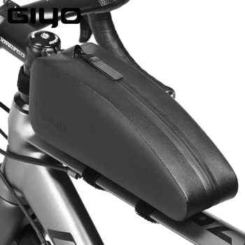 GIYO Biciclete Sac Impermeabil Față Cadru Tub Sac de Nailon Ultralight Portabil MTB Biciclete Rutier de Colete Mare Capacitate de Ciclism Accesoriu 