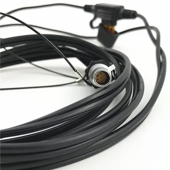 1,8 M 7pin de Înaltă Calitate de Brand Nou Trimble Cablu de Alimentare Pentru Trimble 4700 4800 5700 5800 R8 R7 R6 GPS Sârmă Pentru a Aligator Clipuri 