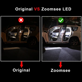 Zoomsee 14Pcs Interior cu LED-uri Pentru Infiniti QX60 JX35 2013-2019 Canbus Vehicul Bec Dome de Interior Lectură Lumina Portbagaj Lampă Auto Piese