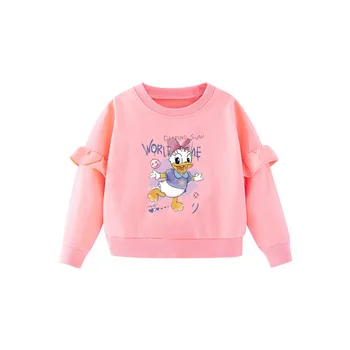 Toamna Copilul Fete Tricou Papion Minnie Mouse Topuri De Primăvară Copii Mici Drăguț Costum De Toamna Adolescenti Haine Pentru Copii Costume 