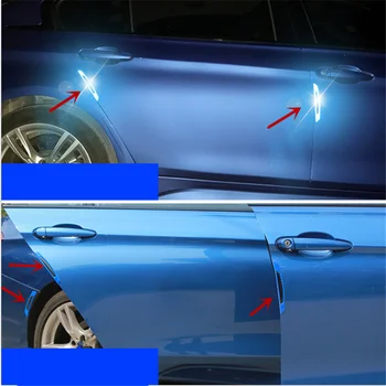 Auto Universal forma fibra de carbon ușa accident corpului bandă reflectorizantă pentru GMC Mahindra Hino Lincoln, Cadillac Acura Tata Motors 
