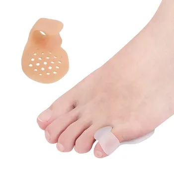 2 buc Degetul Mic de la picior Deget de zi cu Zi de Utilizare Silicon Inflamație la picior Deget de la picior Garda de Îngrijire Picior Deget de la Picior Separator Valgus Separatoare pentru Degetele de la picioare 