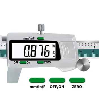 150 MM/6 inch Electronice de Precizie Digital LCD Șubler cu Vernier Instrumentul Riglă de Măsurare Instrumente Manometru din Otel Inoxidabil 