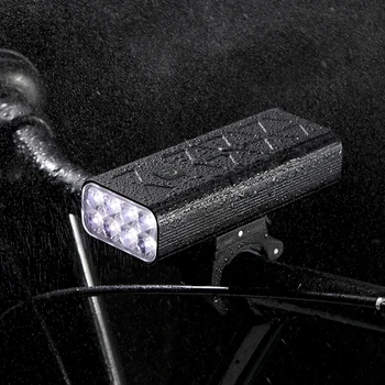 Ciclism Lumina Cu Corn Coada de Lumină Accesorii pentru Biciclete 3000 Lumeni Faruri 8T6 10000mAh MTB Faruri de Aluminiu rezistent la apa 