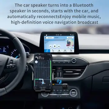 2 În 1 Bluetooth 5 Adaptor de 3,5 mm AUX Jack Stereo Audio Muzica Recevier Transmițător Pentru PC-uri Auto Laptop Wireless Căști Difuzor 