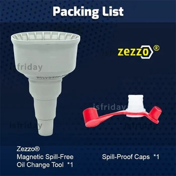 Zezzo® Magnetic Spill-schimb de Ulei Gratuit Instrumente Flexibile TPU Auto de Schimb de Ulei Filtru Pâlnii de Scurgere Dovada Garda de Înlocuire Dropship 