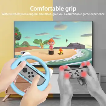 Cele mai noi Pentru Nintendo Comutator NS Gamepad SL SR Externe de Control 4 IN 1 Volan de Curse Pentru a Comuta Accesorii Mâner Mânere 