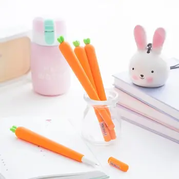 0,5 mm Noutate Morcov Proaspăt Gel Ink Pen de Promovare Cadou de Papetărie Școală și Birou Aprovizionare Cadou de Ziua de nastere 