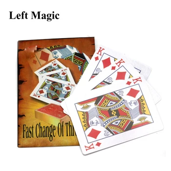 Schimbare rapidă de trei regele trucuri magice elemente de recuzită magie jucarii - trei K schimba etapă strada close-up magic recuzita C2108 